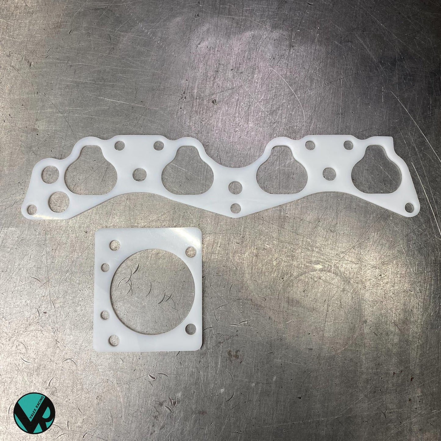 Honda Acura Reusable Thermal Intake Manifold Gasket and Skunk2 Pro Series Throttle Body Gasket Kit D15 D16