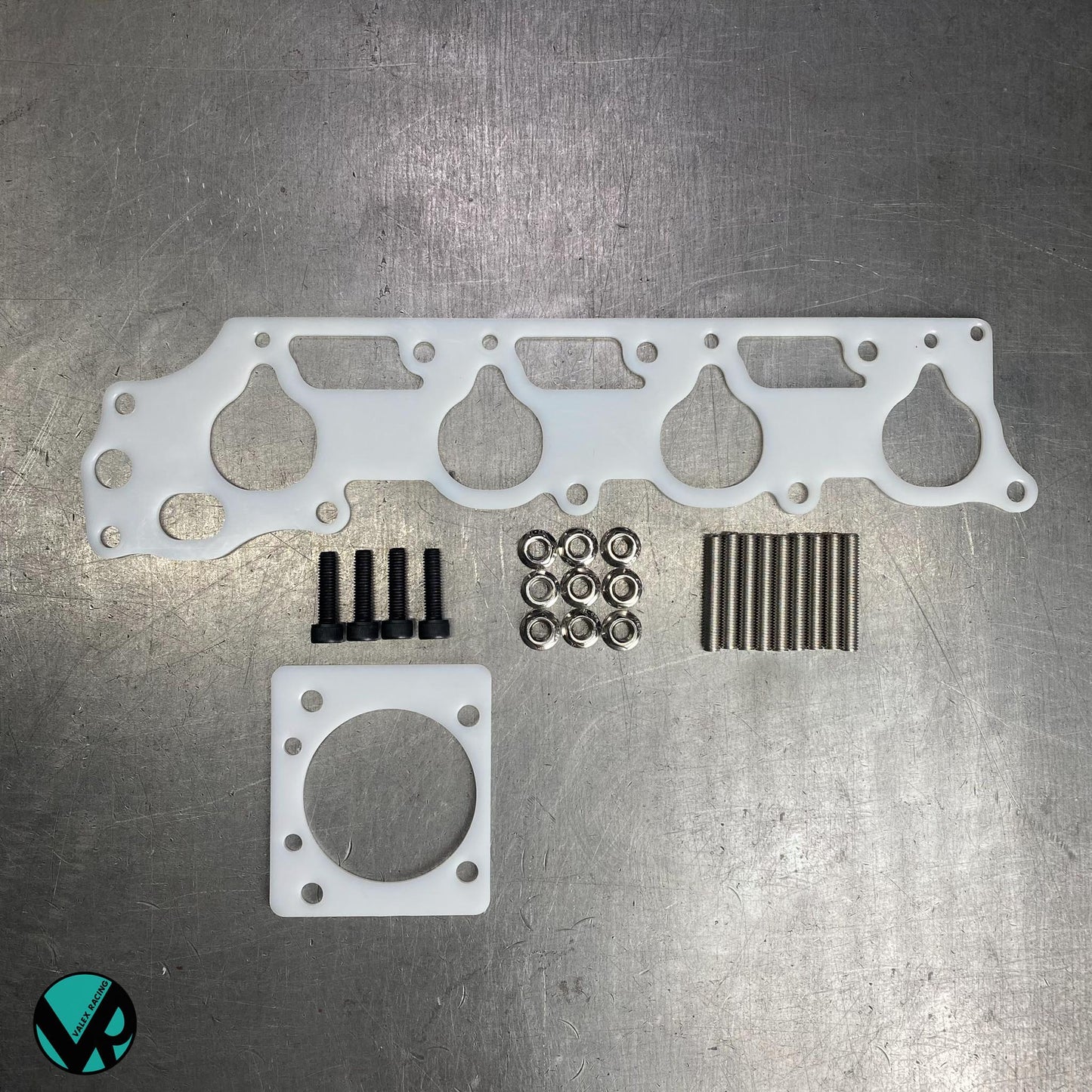Honda Acura Reusable Thermal Intake Manifold Gasket and Skunk2 Pro Series Throttle Body Gasket and Hardware F22 VTEC