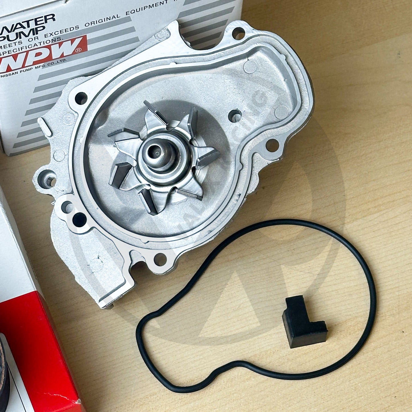 Gates T226 Timing Belt & NPW Japan Water Pump For Honda H22 H23 DOHC VTEC
