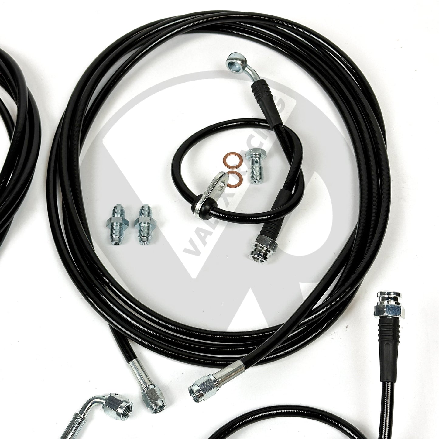 Complete Brake Line Kit With ABS Delete Lines for 2002-2006 Acura RSX Type-S