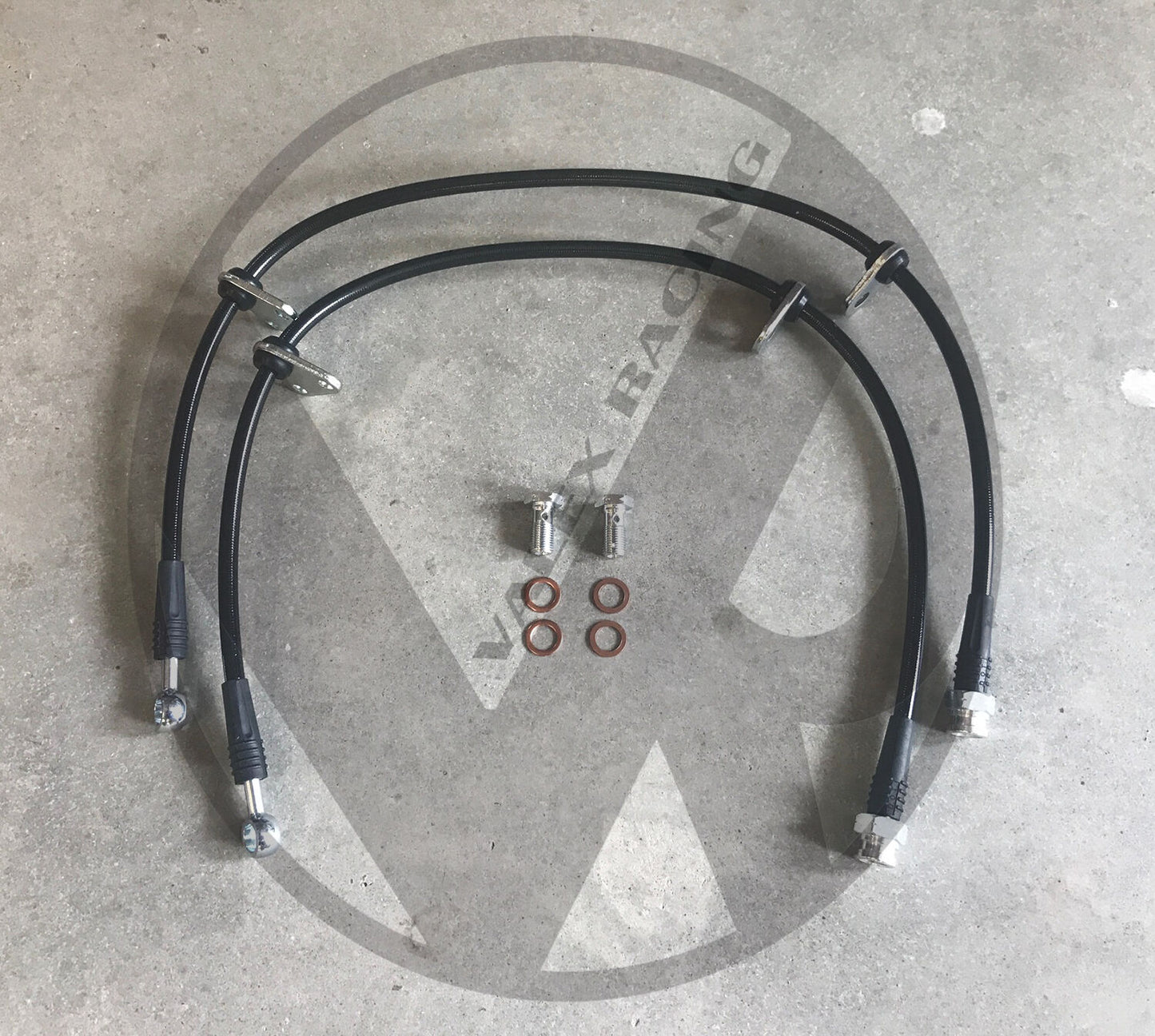 Stainless Steel SS Front Brake Line Replacement Kit 94-01 Acura Integra DC2