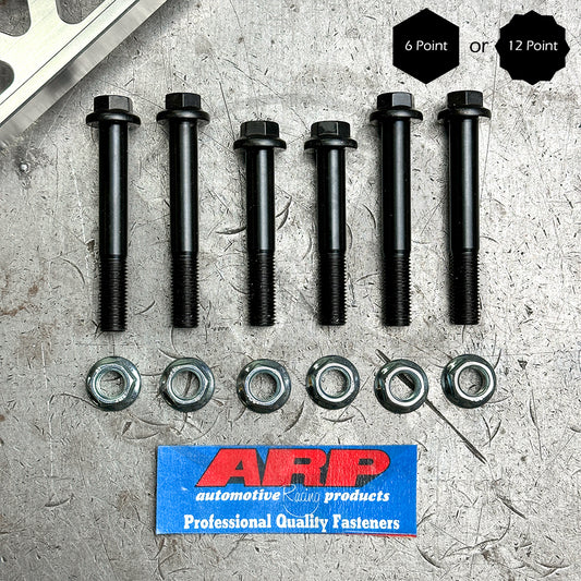 ARP Rear Lower Control Arm Bolt Kit for 1996-2000 Honda Civic EK (Black)