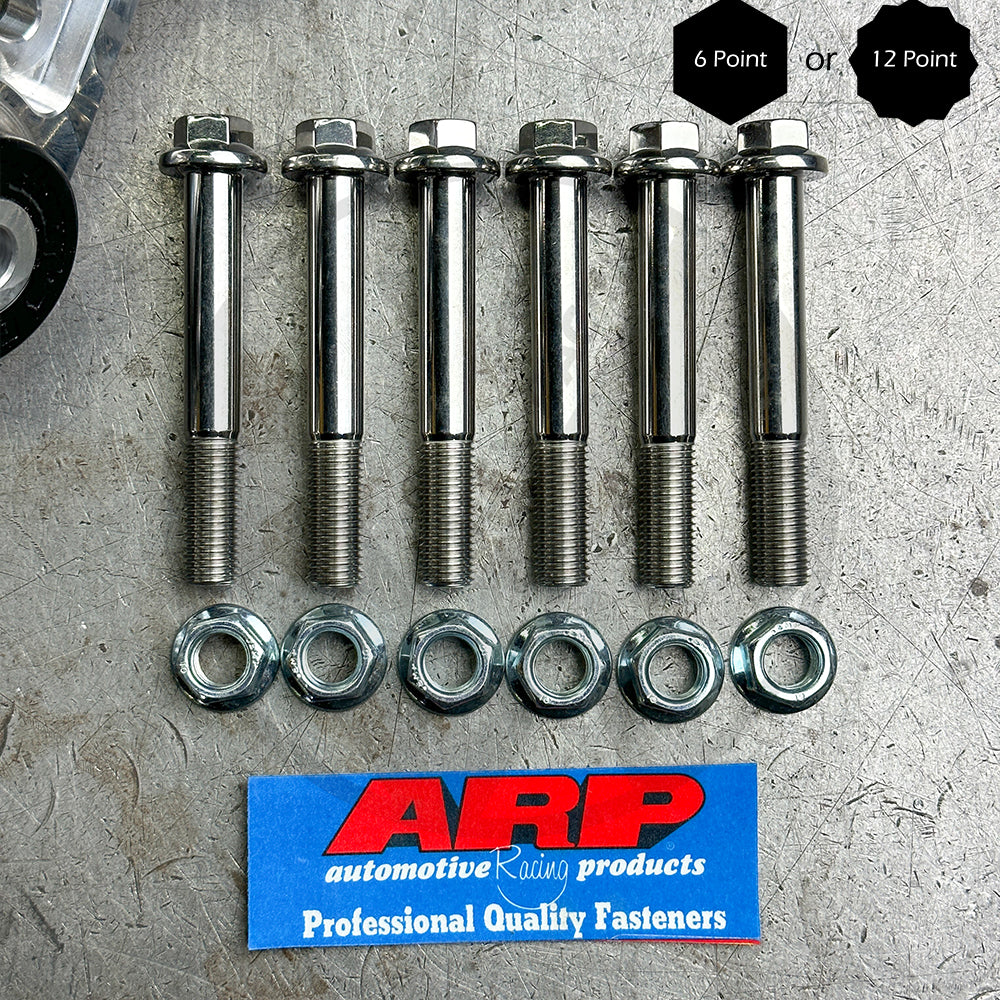 ARP Stainless Steel Rear Lower Control Arm Bolt Kit for 88-95 Honda Civic