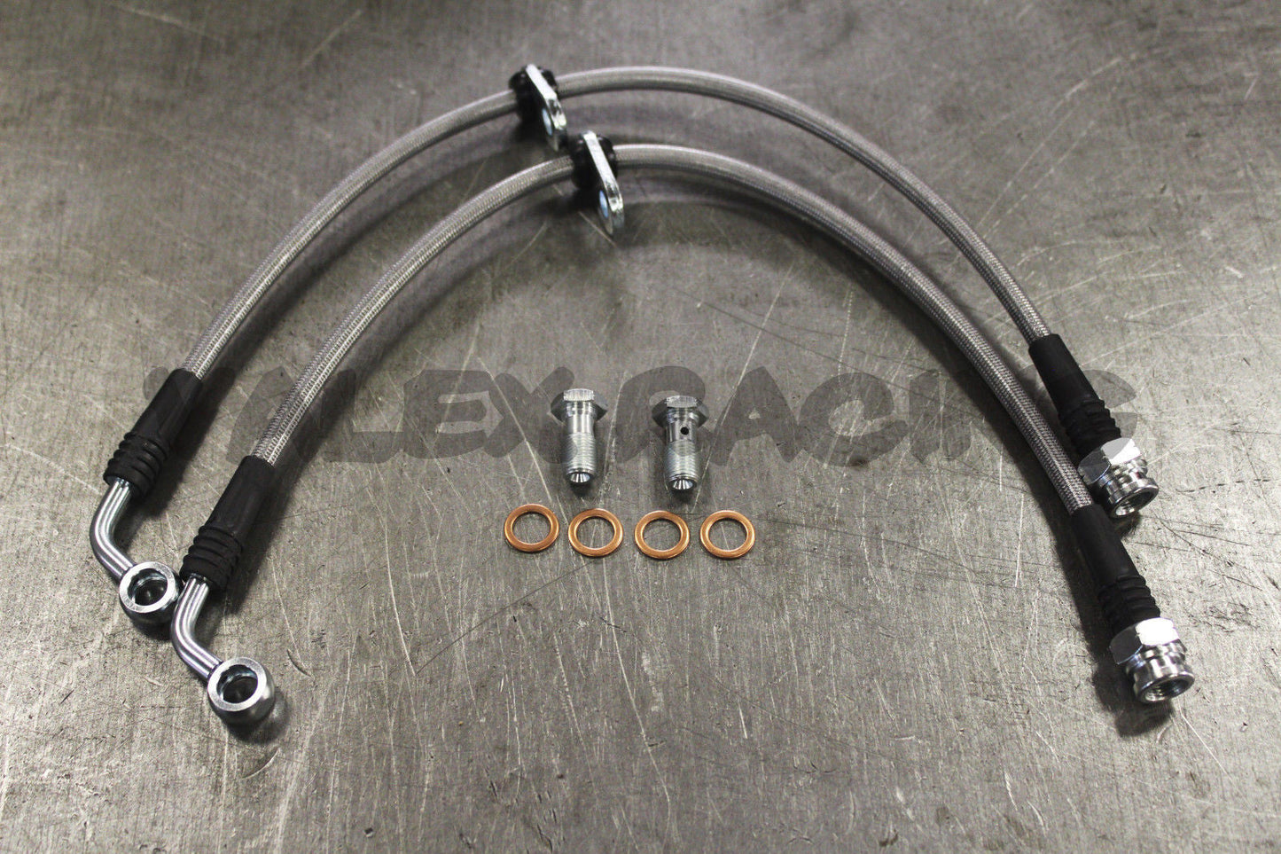 Stainless Steel SS Front Brake Line Replacement Kit 02-06 Acura RSX and RSX Type S