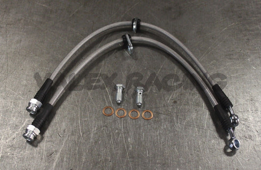 Stainless Steel SS Front Brake Line Replacement Kit Honda Prelude 92-01