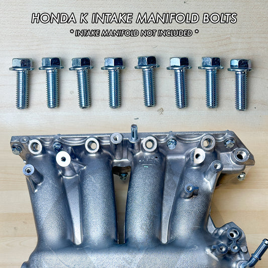 Intake Manifold Hardware Kit 8 Bolts For Honda Acura Civic RSX K20 K24 Engines