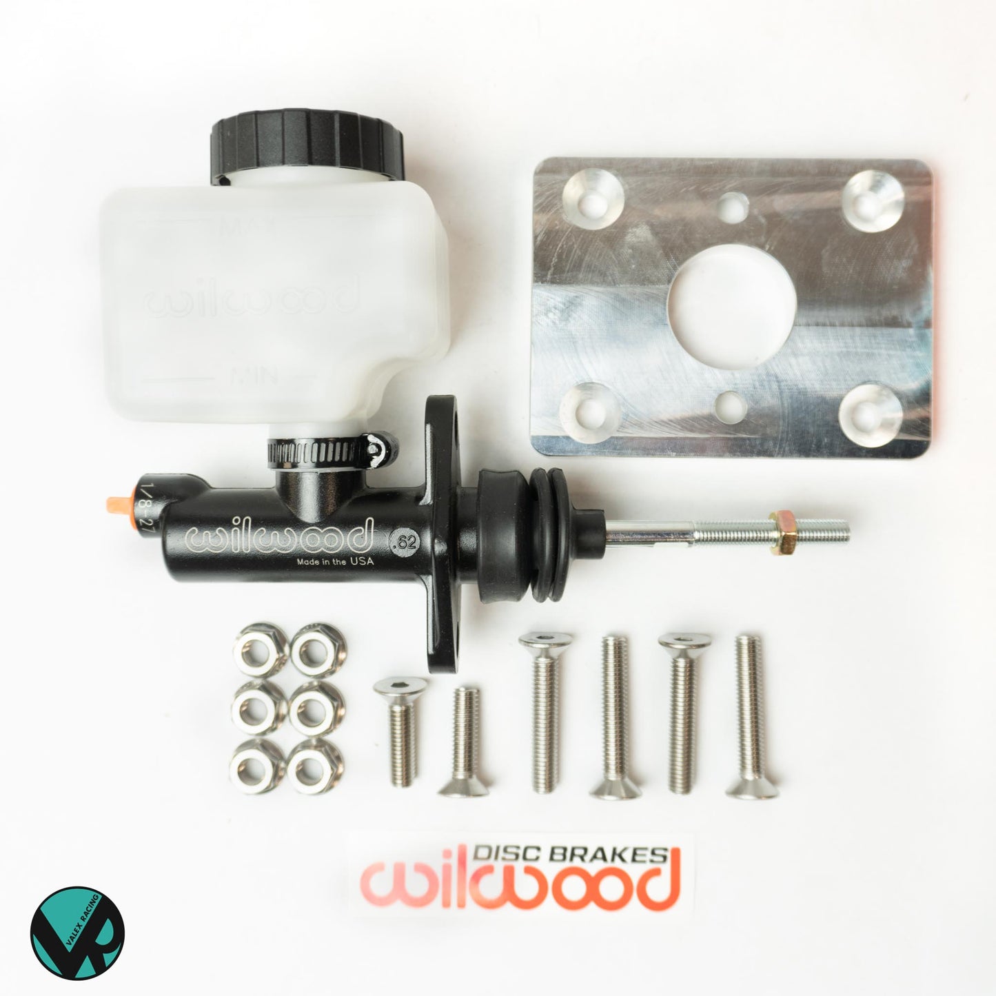 Black Wilwood Brake Boost Delete Kit Black Brake Lines- Honda Acura EG, EK, DC