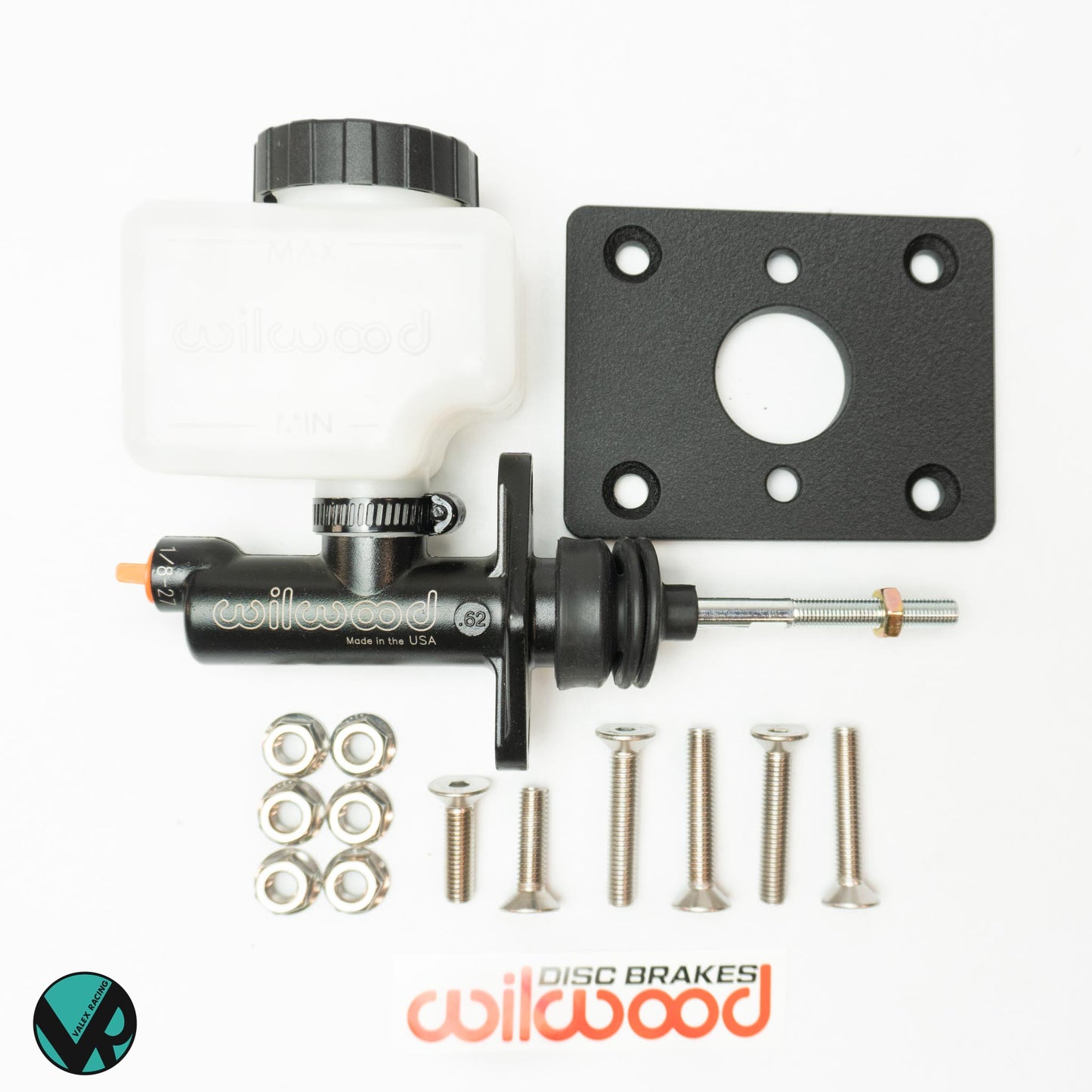 Black Wilwood Brake Boost Delete Kit Black Brake Lines- Honda Acura EG, EK, DC