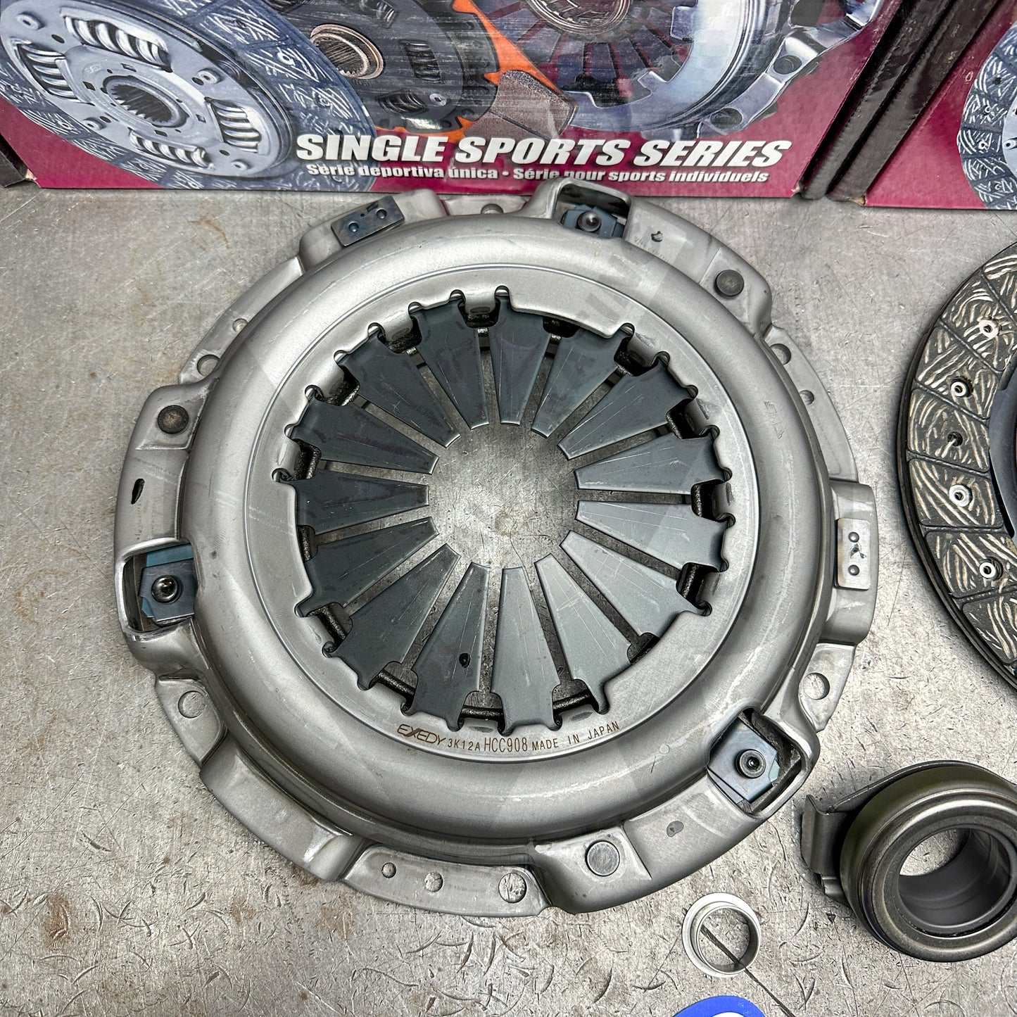 Exedy Stage 1 Clutch Disc OEM Pressure Plate for 92-01 Honda Prelude 90-97 Honda Accord H22 H23 F22 F23