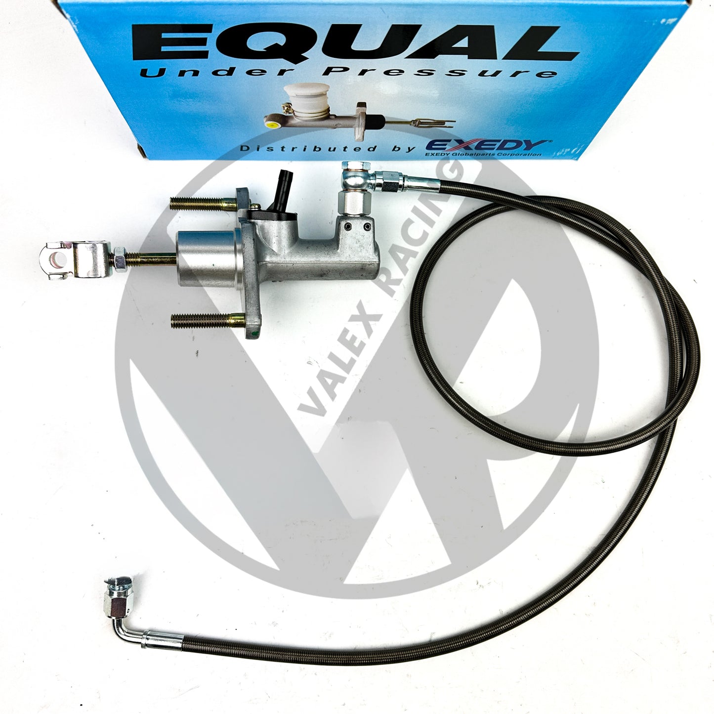 Bolt In EM2 Clutch Master Cylinder Kit with Stainless Steel Clutch Line for 12-15 Honda Civic 1.8L