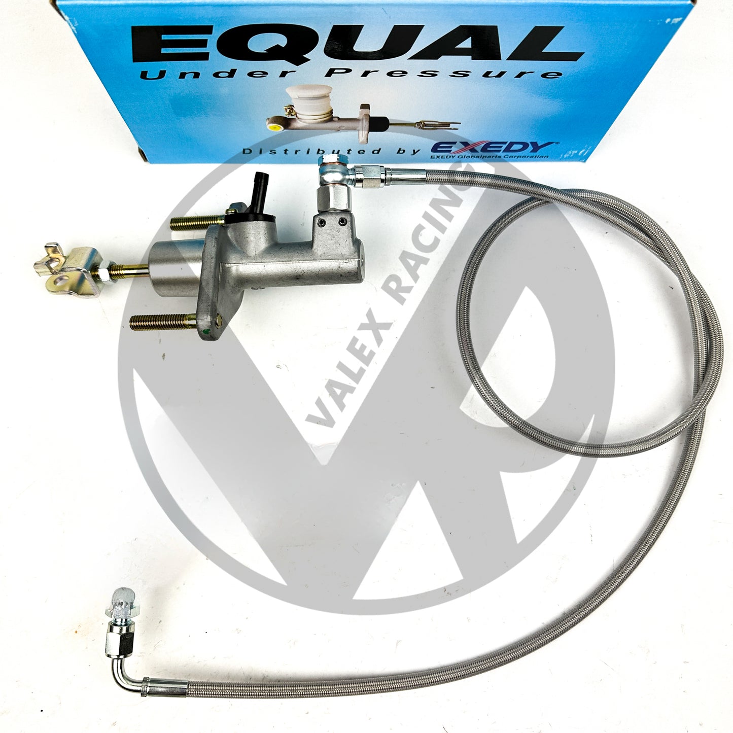 Bolt In EM2 Clutch Master Cylinder Kit with Stainless Steel Clutch Line for 12-15 Honda Civic 1.8L