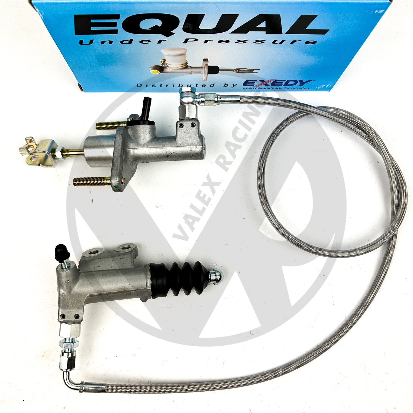 Bolt In EM2 Clutch Master Cylinder Kit with Stainless Steel Clutch Line for 06-11 Honda Civic 1.8L