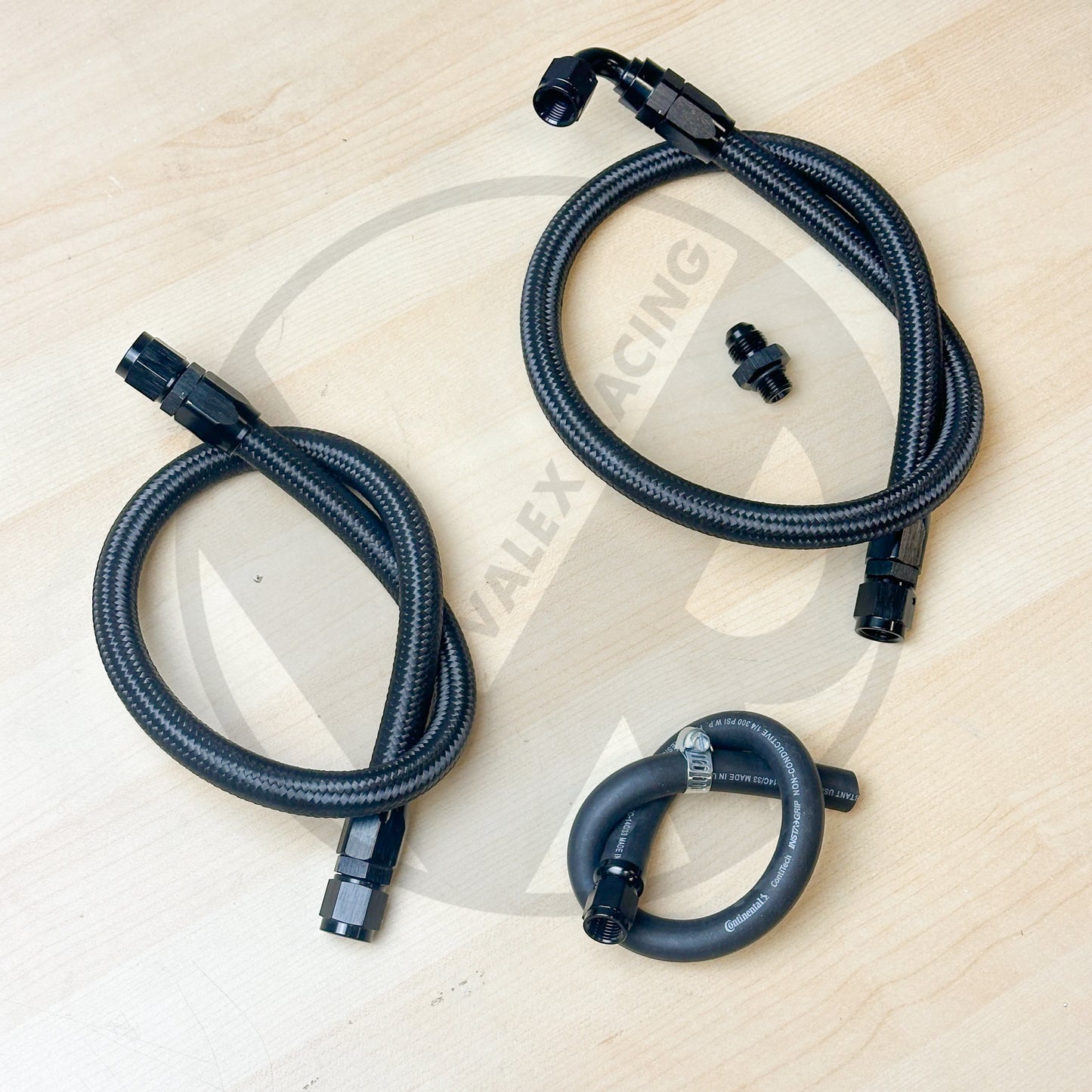 K Swap -6AN Black Fuel Line Kit with K20 / K24 for Honda Civic Acura Integra EG EK DC