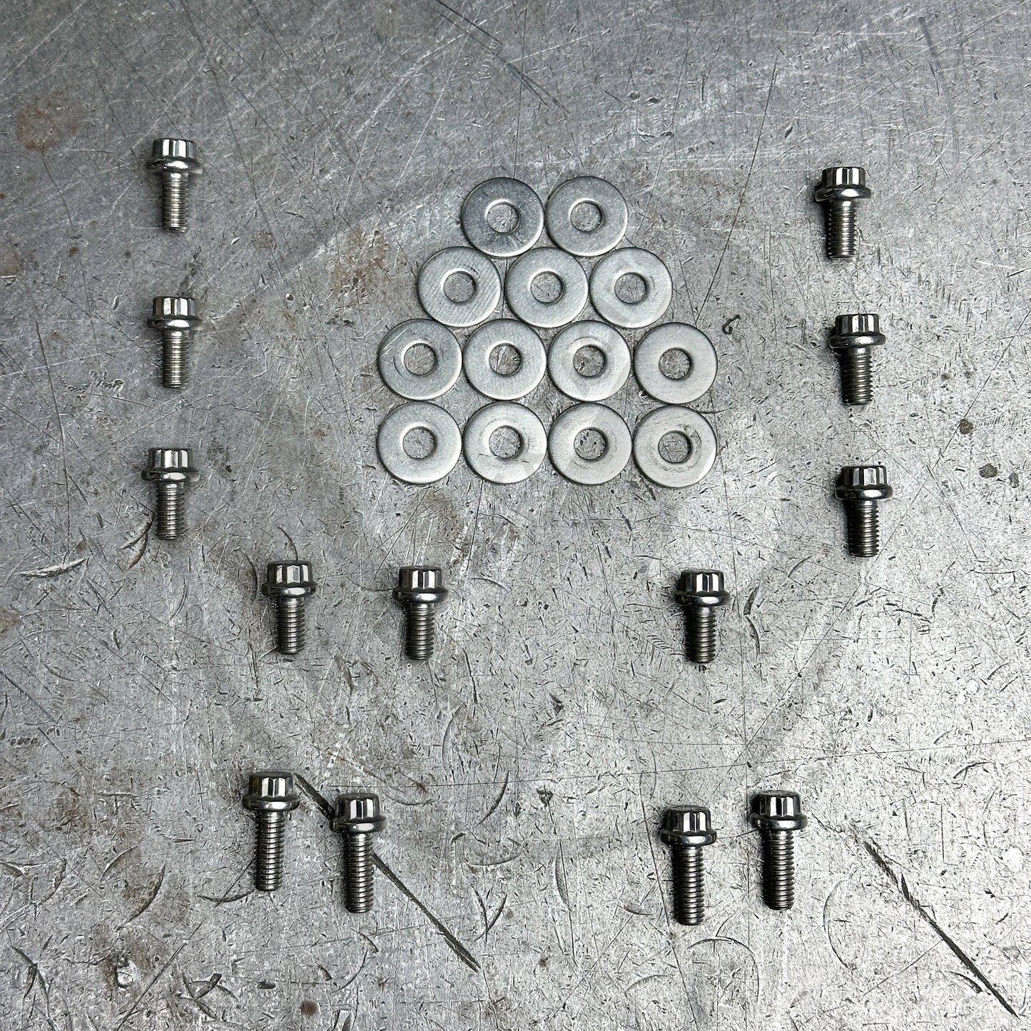 ARP Stainless Engine Bay Bolts for 1996-2000 Honda Civic EK Fender Dress Up Bolt (12pt)