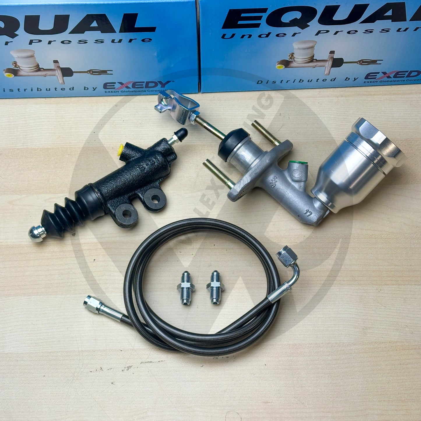Exedy EM1 Clutch Master & Slave Cylinder with Billet Reservoir for 97-01 Honda CRV