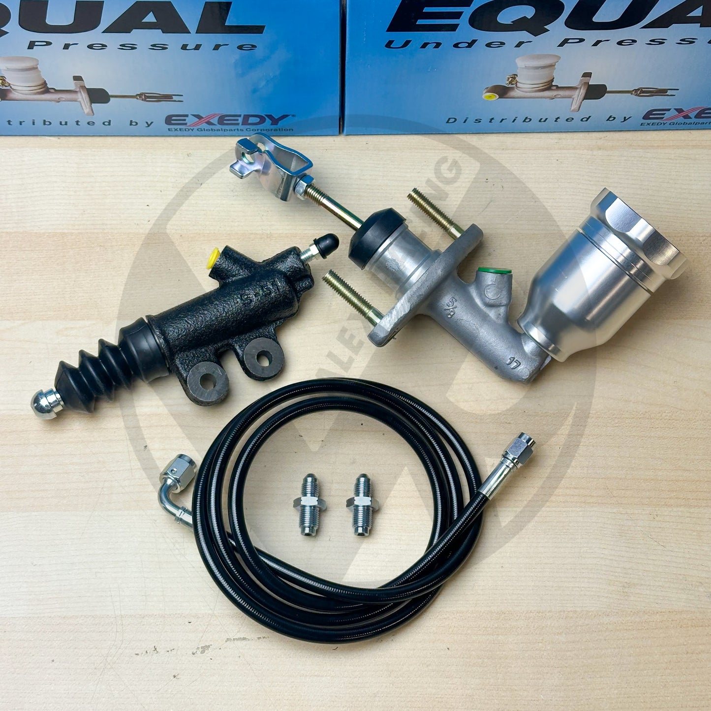 Exedy EM1 Clutch Master & Slave Cylinder with Billet Reservoir for 97-01 Honda CRV