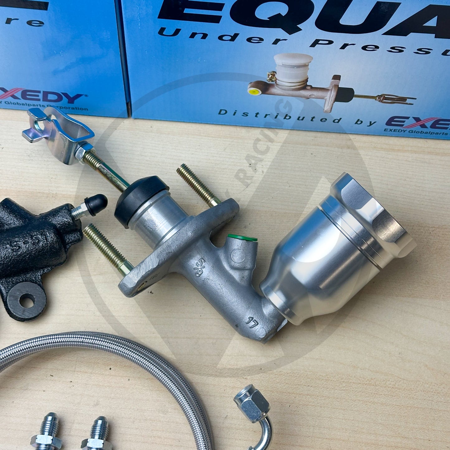 Exedy EM1 Clutch Master & Slave Cylinder with Billet Reservoir for 97-01 Honda CRV