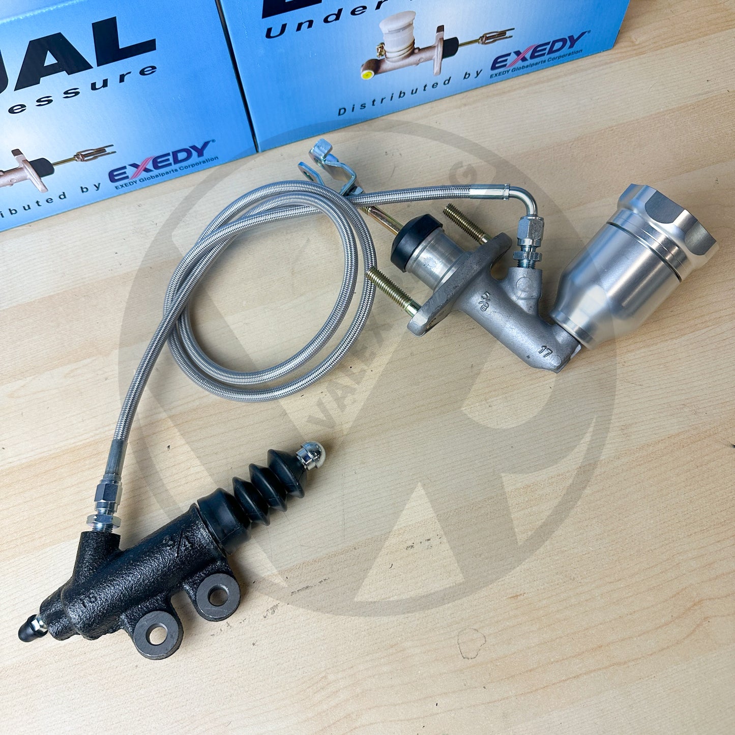 Exedy EM1 Clutch Master & Slave Cylinder with Billet Reservoir for 97-01 Honda CRV