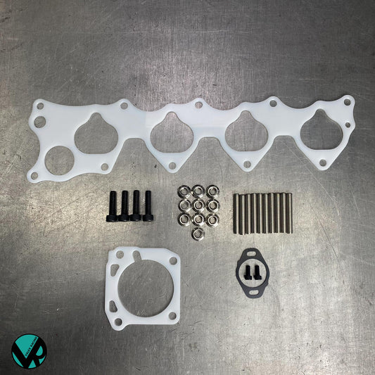 Honda Acura Reusable Thermal Intake Gasket Full Kit With Hardware S2000 F20C F22C1
