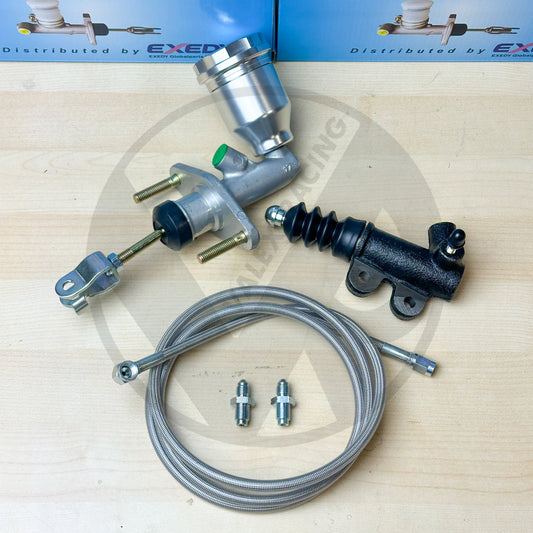 Exedy EM1 Clutch Master Cylinder Kit w Billet Reservoir For 90-97 Honda Accord
