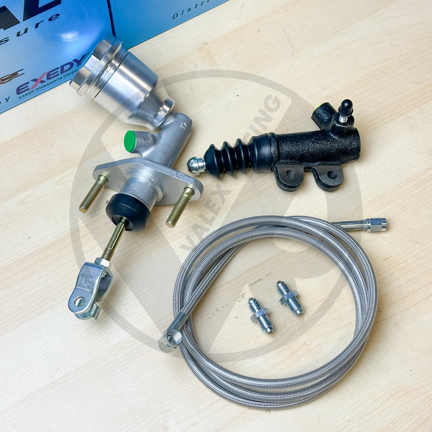 Exedy EM1 Clutch Master Cylinder Kit w Billet Reservoir For 90-97 Honda Accord