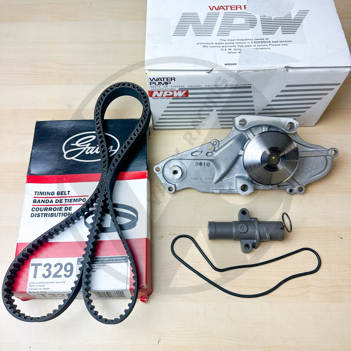 Gates Racing T329 Timing Belt Kit for Honda Acura J Series Engine