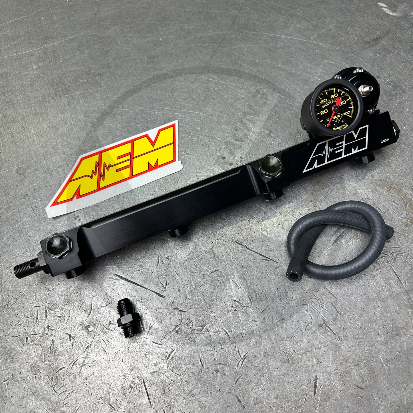 H/F Series AEM Fuel Rail kit with AEM Style Regulator for Honda Acura H22/3 F22