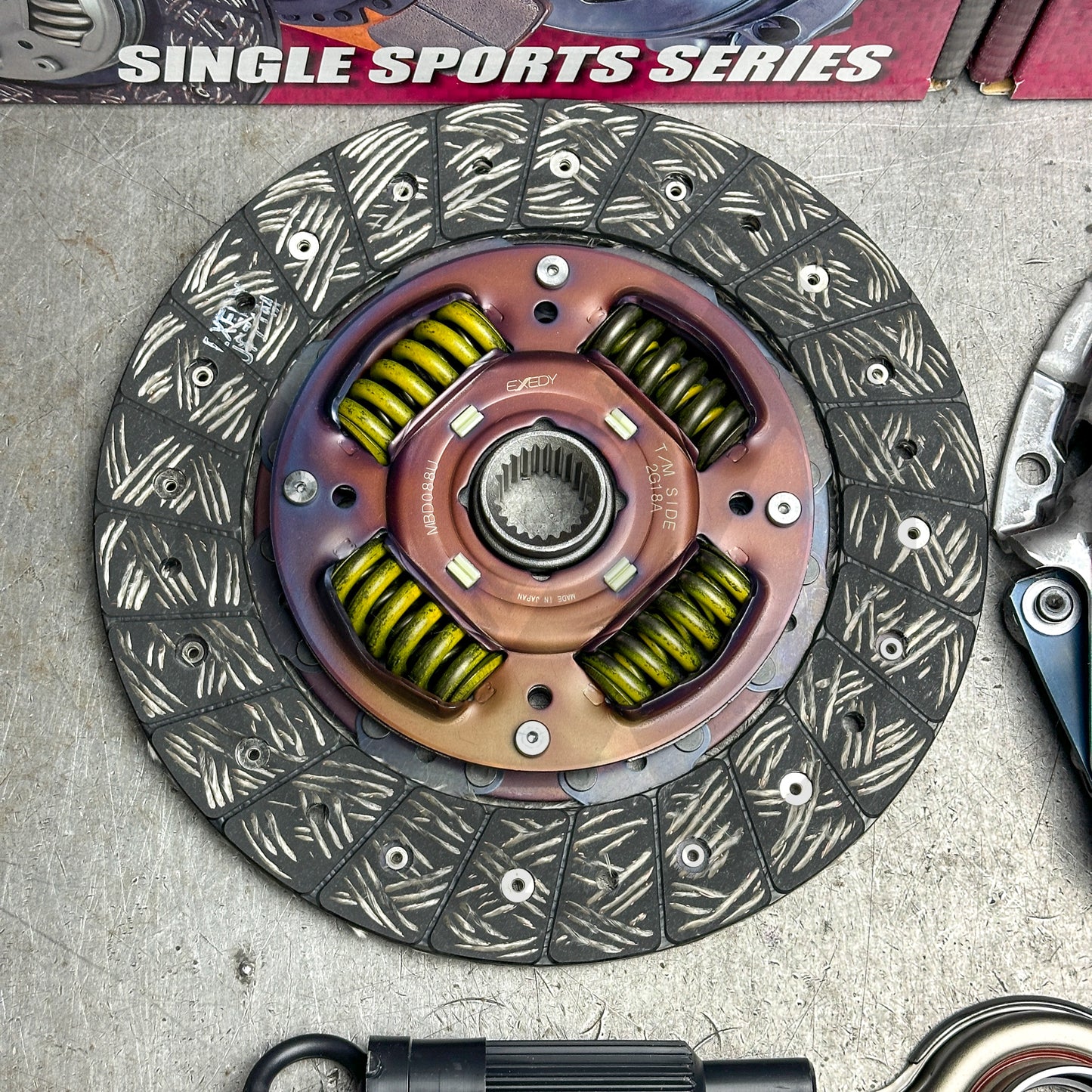 EXEDY OEM Clutch Kit for 03-06 Mitsubishi Lancer Evolution Evo 8 Evo 9 - MBK1001