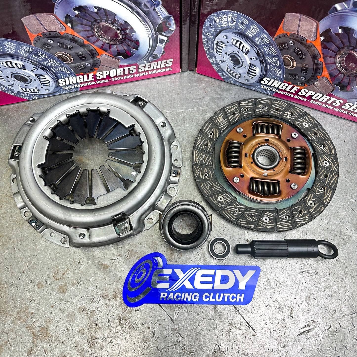 Exedy Stage 1 Clutch Disc & OEM Pressure Plate for Honda Civic B Series B18 B16