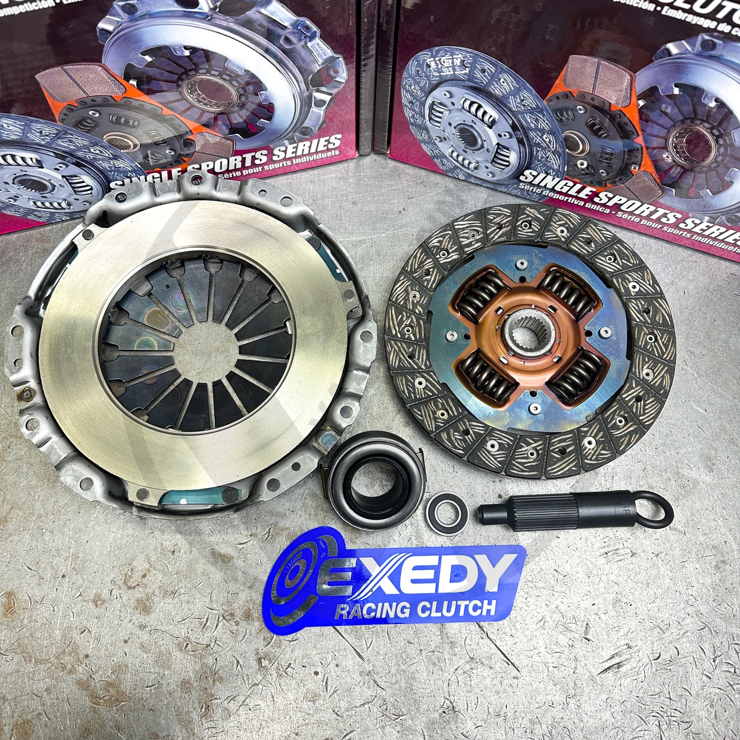 Exedy Stage 1 Clutch Disc & OEM Pressure Plate for Honda Civic B Series B18 B16