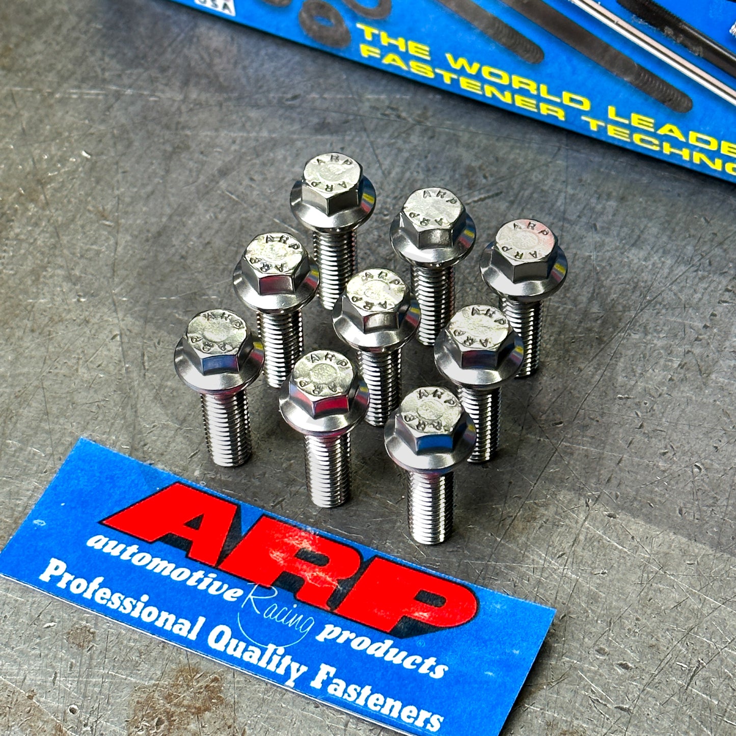 ARP Stainless Steel Header Bolt Kit 9 Bolts For Honda / Acura B/D Series Civic Integra