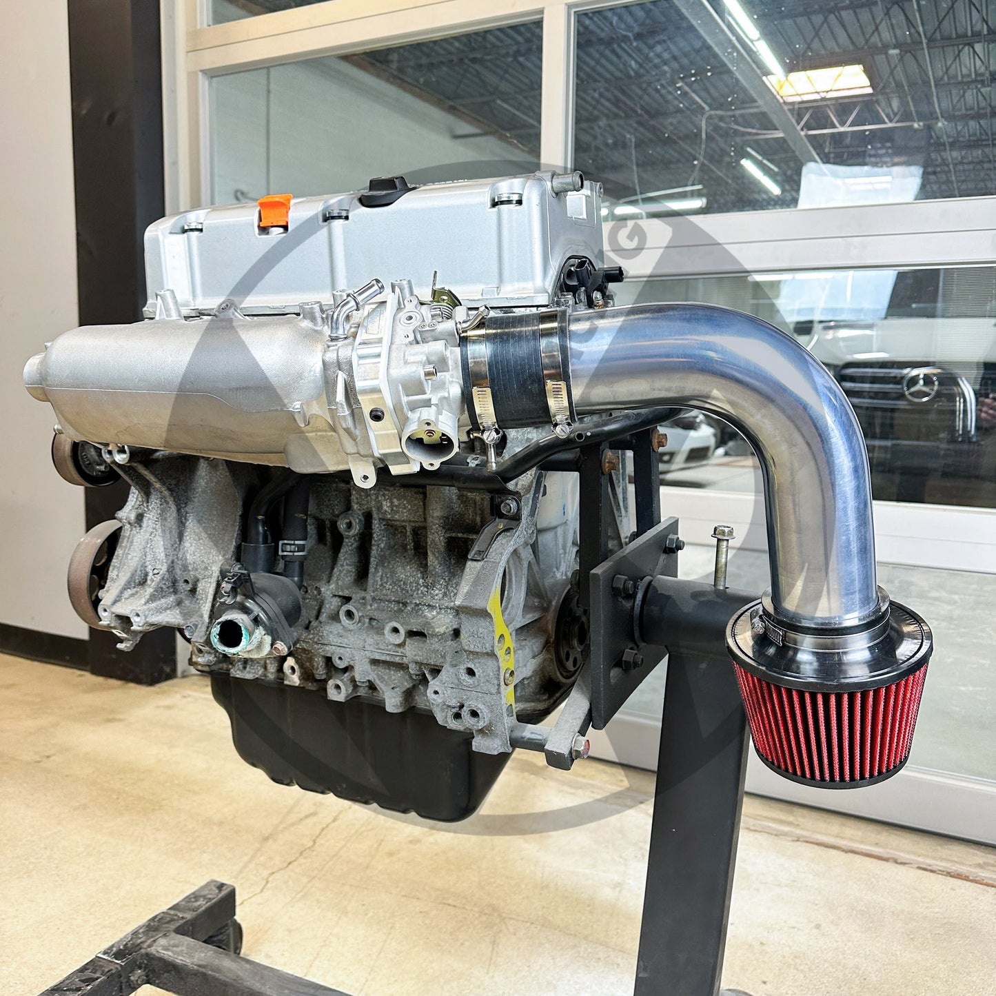Valex Racing Budget 3" inch Air Intake Silver K20 K24 Swap Intake For Honda Civic Acura Integra