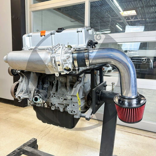 Valex Racing Budget 3" inch Air Intake Silver K20 K24 Swap Intake For Honda Civic Acura Integra