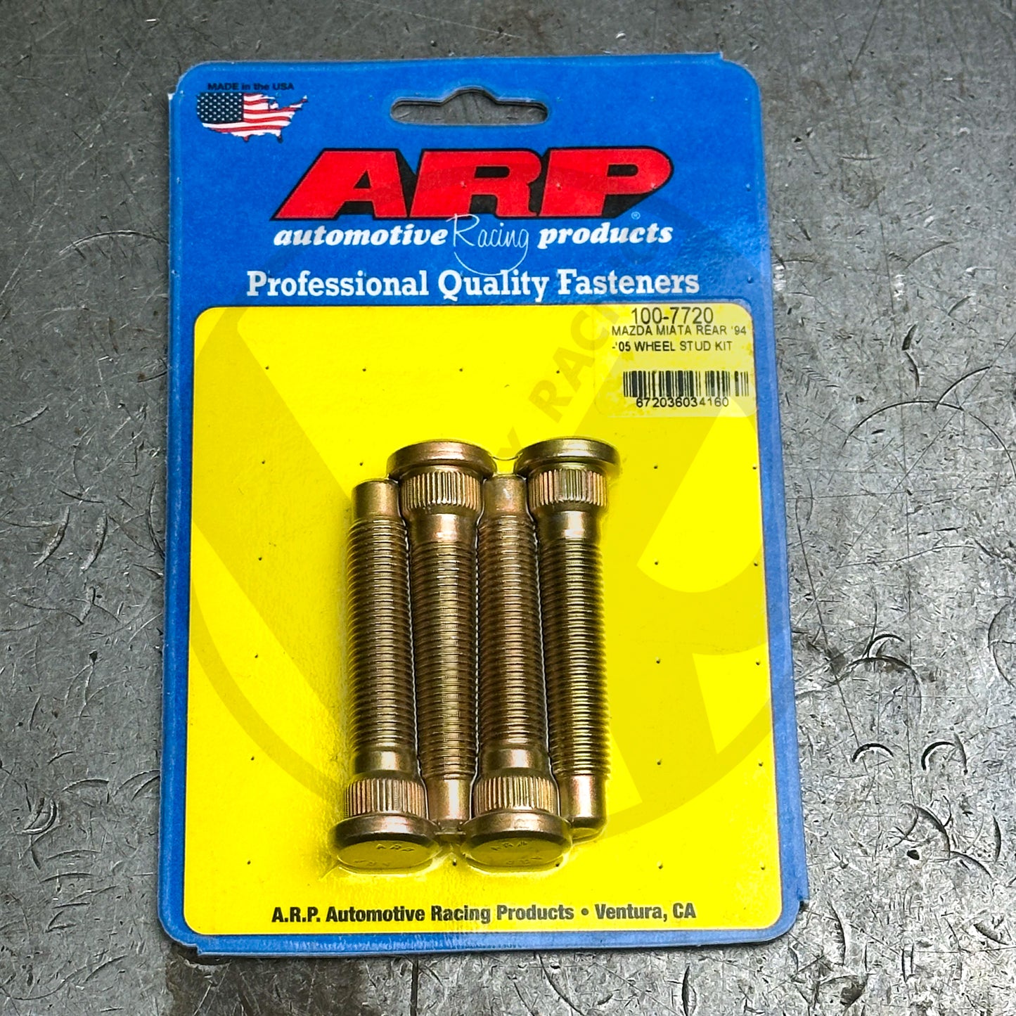 ARP Extended Wheel Studs for 1994-2005 Mazda Miata NA NB 16pcs 100-7719 100-7720