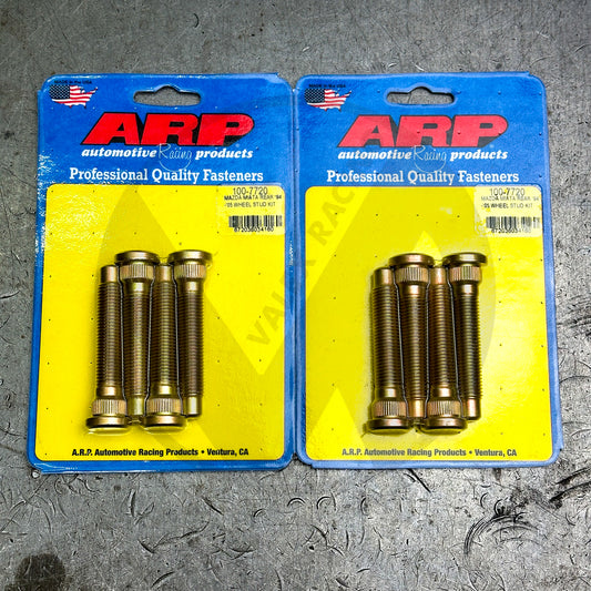 ARP Extended Wheel Studs for 1994-2005 Mazda Miata NA NB 8pc 100-7720 REAR ONLY