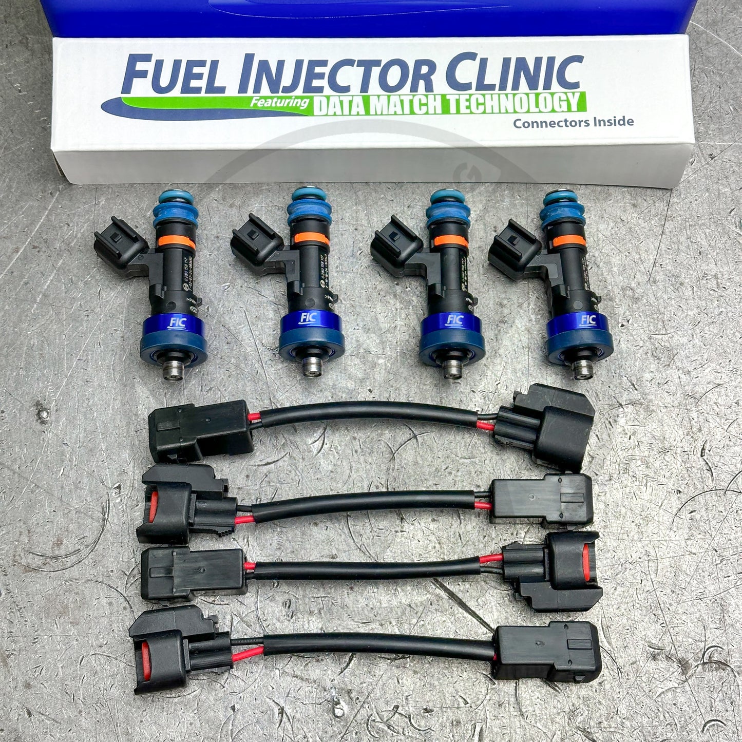 Fuel Injector Clinic 1000cc Fuel Injectors for Honda Acura D16 B16 B18 B20 H22
