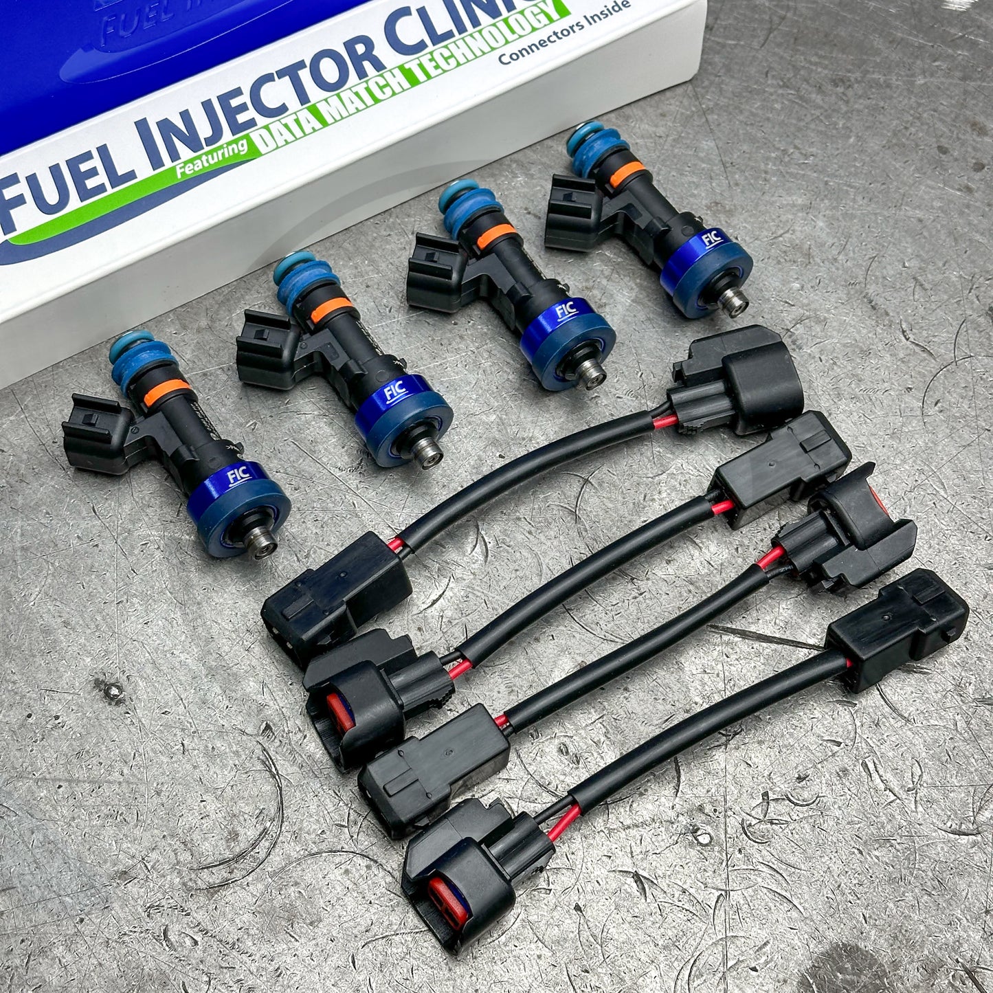 Fuel Injector Clinic 1000cc Fuel Injectors for Honda Acura D16 B16 B18 B20 H22