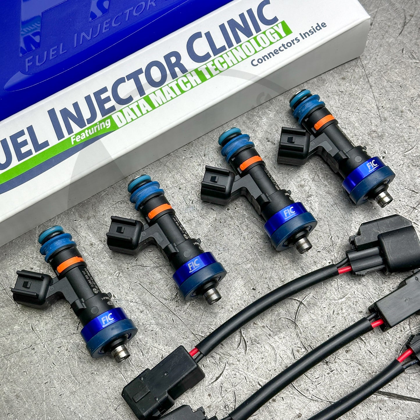 Fuel Injector Clinic 1000cc Fuel Injectors for Honda Acura D16 B16 B18 B20 H22
