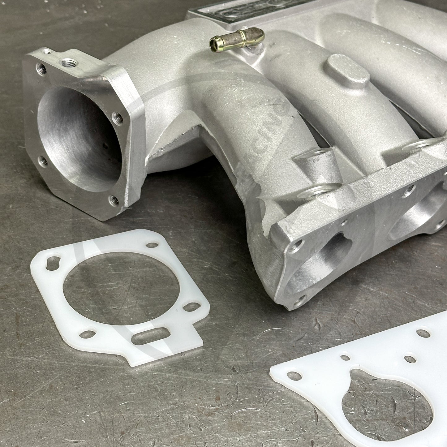 RBC Pro Clipped Ported Intake Manifold K20 K24 Swap 72mm Throttle Body Port