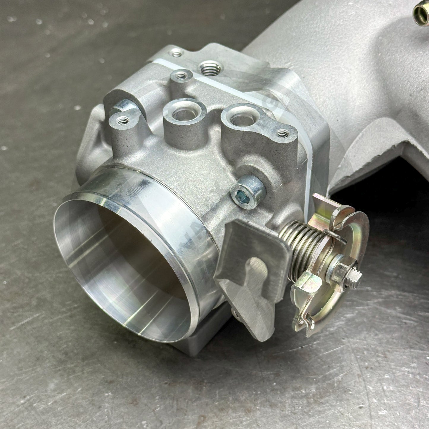 RBC Pro Clipped Ported Manifold K20 K24 Swap w Dual Pattern 70mm Blox Throttle Body (Stage 2)