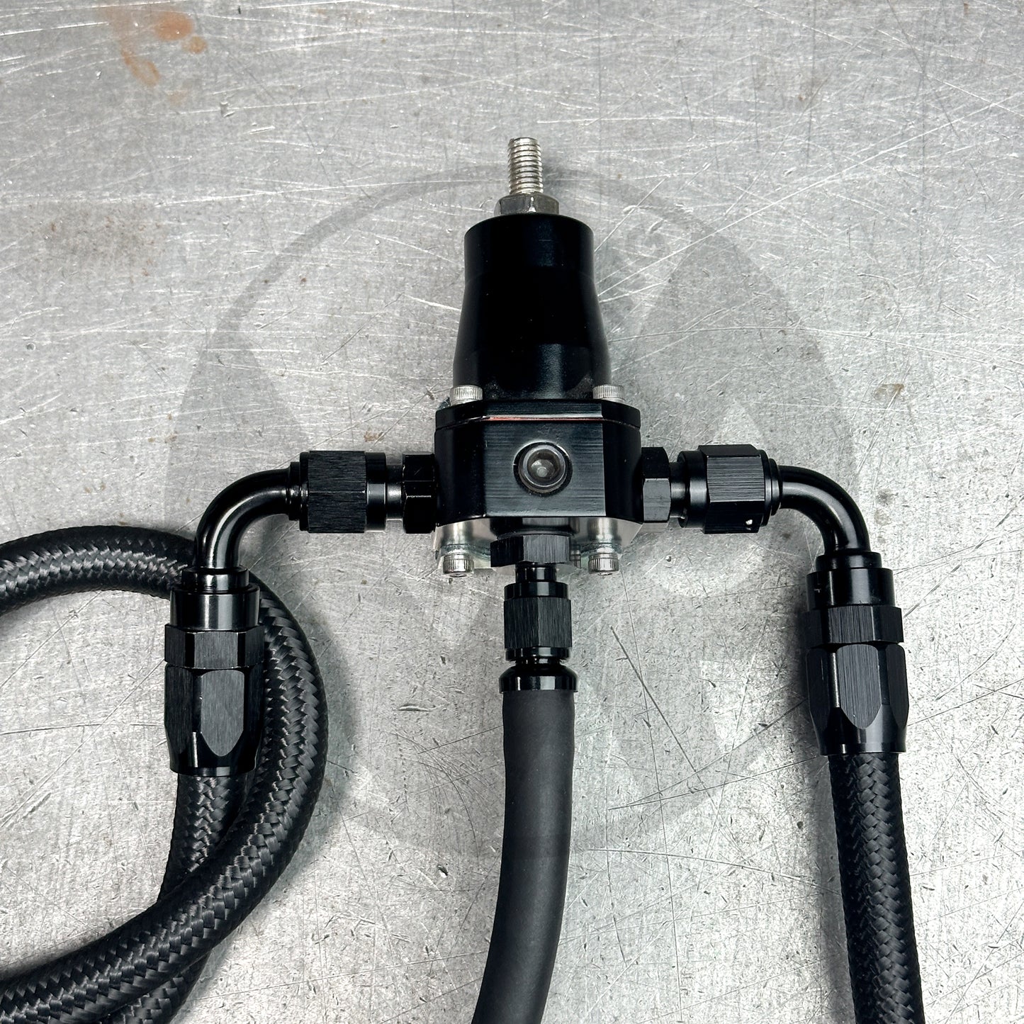 D Series Fuel Tuck System with AEM Style Fuel Rail & K Tuned Filter for Honda Civic D16Y8 Y7 2 BOLT