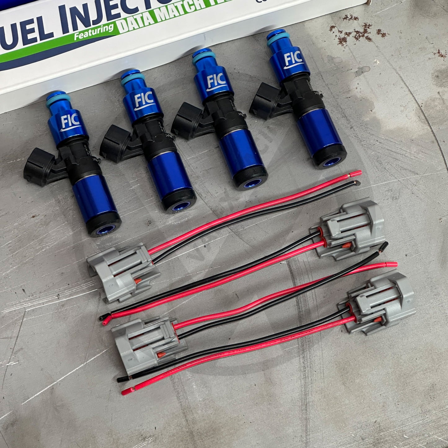 FIC 2150cc Fuel Injectors Set High-Z For Mitsubishi 4G63T GST GSX 95-99 Evo 8 9