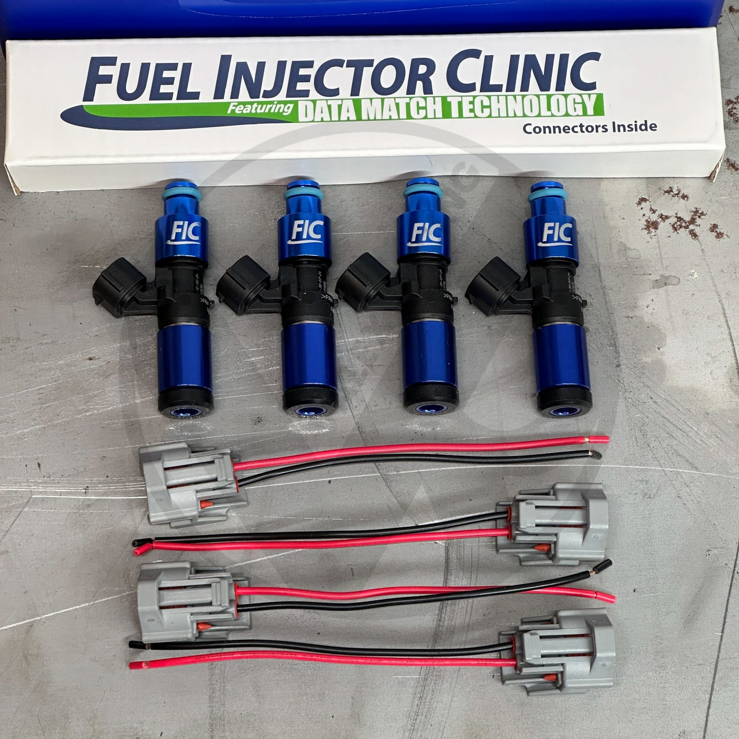FIC 2150cc Fuel Injectors Set High-Z For Mitsubishi 4G63T GST GSX 95-99 Evo 8 9