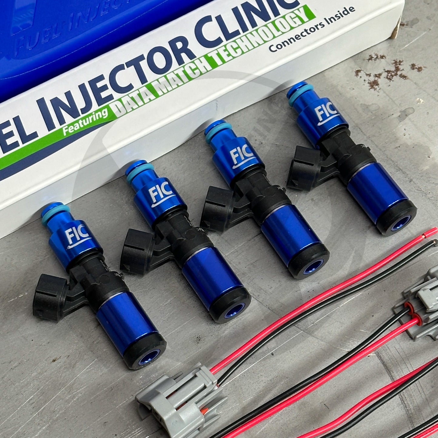 FIC 2150cc Fuel Injectors Set High-Z For Mitsubishi 4G63T GST GSX 95-99 Evo 8 9
