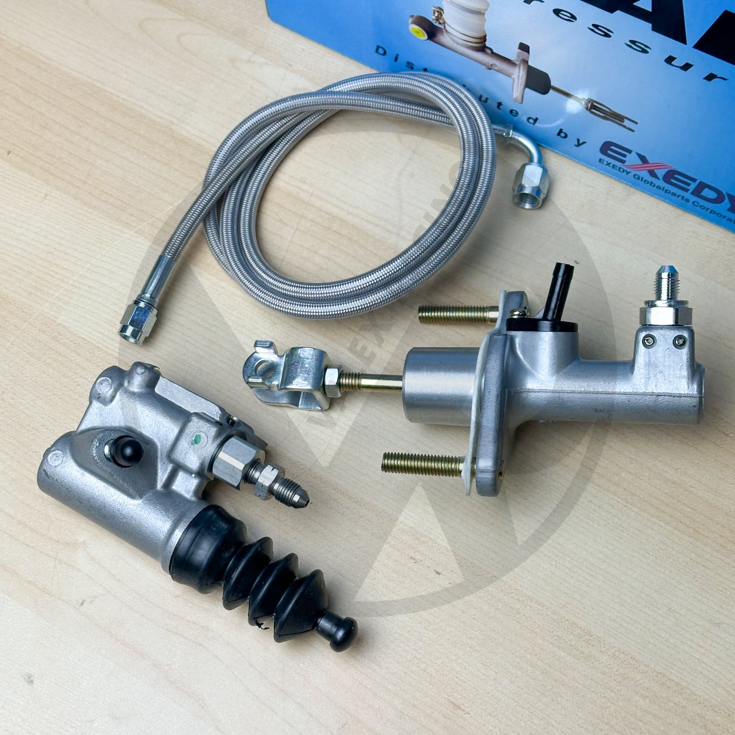 Clutch Master Cylinder & Slave Cylinder Upgrade Kit for 03-17 Honda Accord V6 & 04-08 TL V6