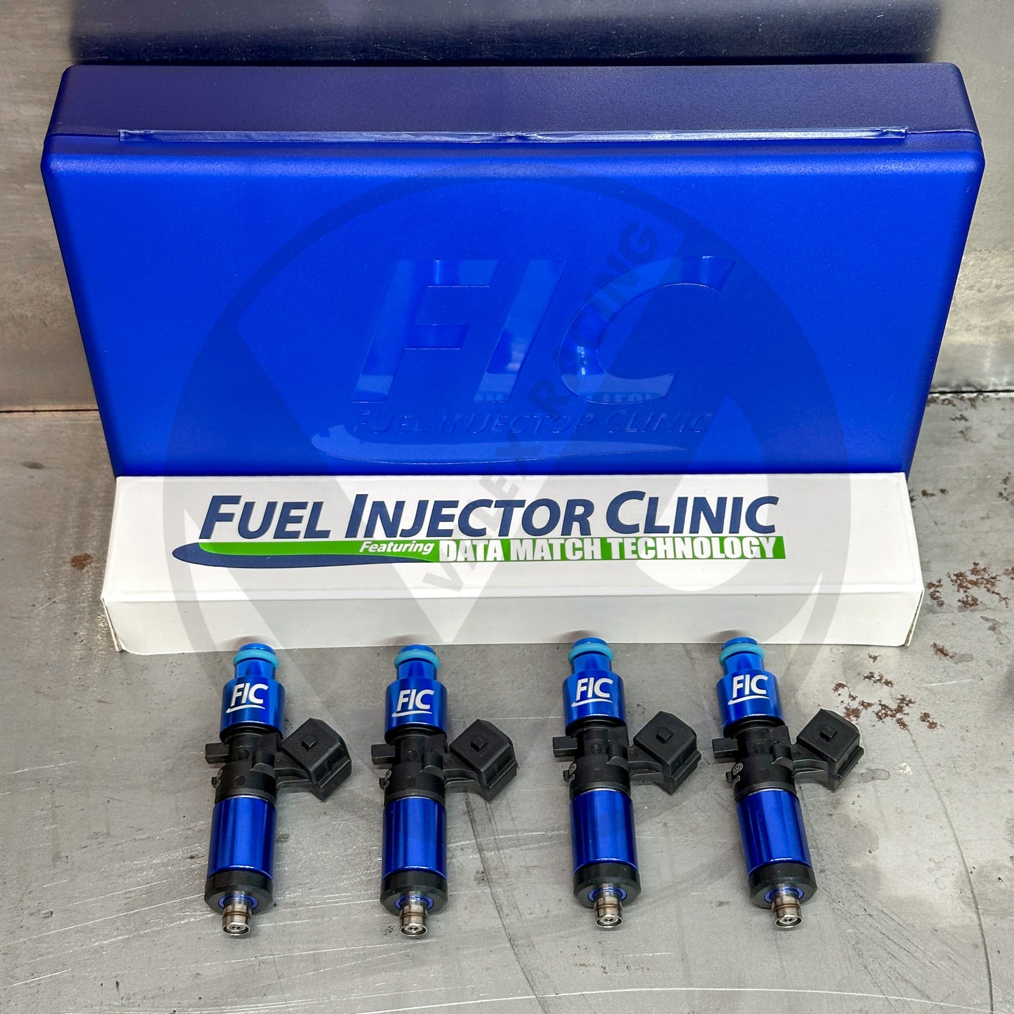 FIC 1200cc Fuel Injectors Set High-Z For Mitsubishi 4G63T GST GSX 95-99 Evo 8 9