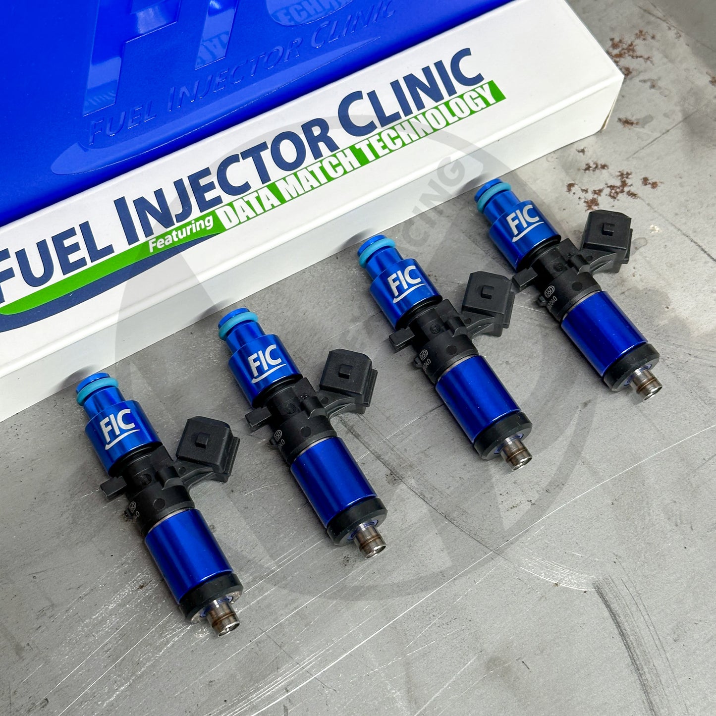 FIC 1200cc Fuel Injectors Set High-Z For Mitsubishi 4G63T GST GSX 95-99 Evo 8 9