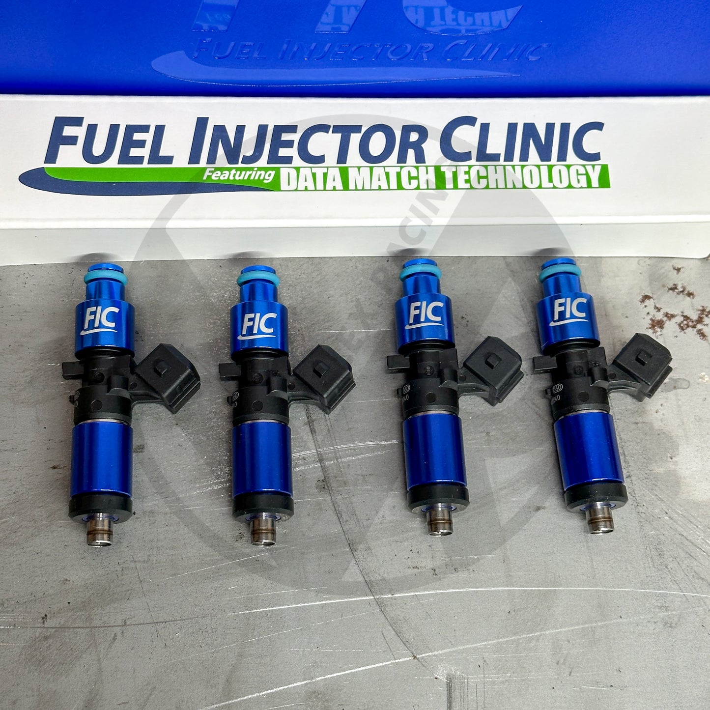 FIC 1200cc Fuel Injectors Set High-Z For Mitsubishi 4G63T GST GSX 95-99 Evo 8 9