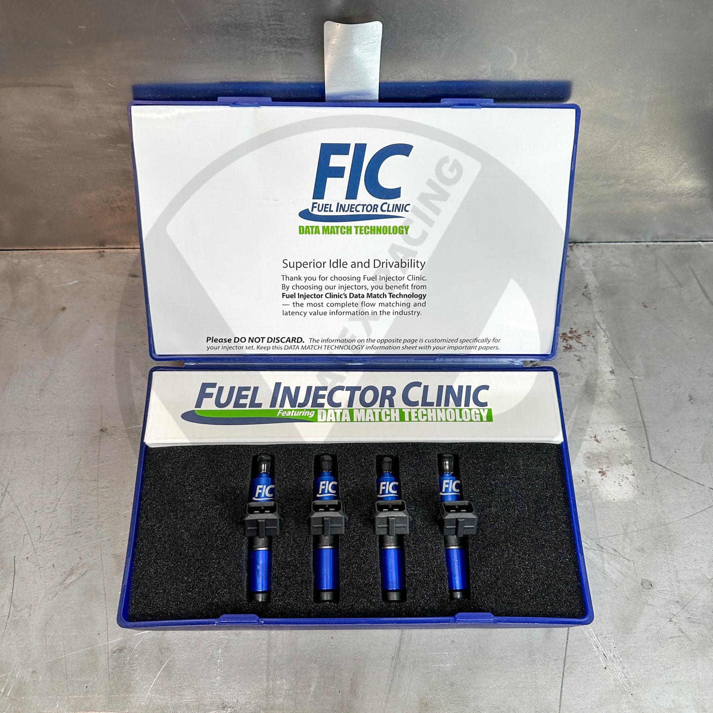 FIC 1200cc Fuel Injectors Set High-Z For Mitsubishi 4G63T GST GSX 95-99 Evo 8 9
