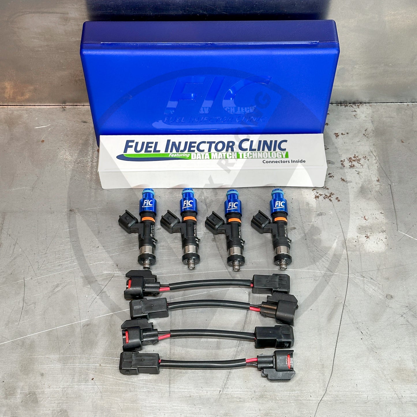 FIC 1000cc Fuel Injectors Set High-Z For Mitsubishi 4G63T GST GSX 95-99 Evo 8 9